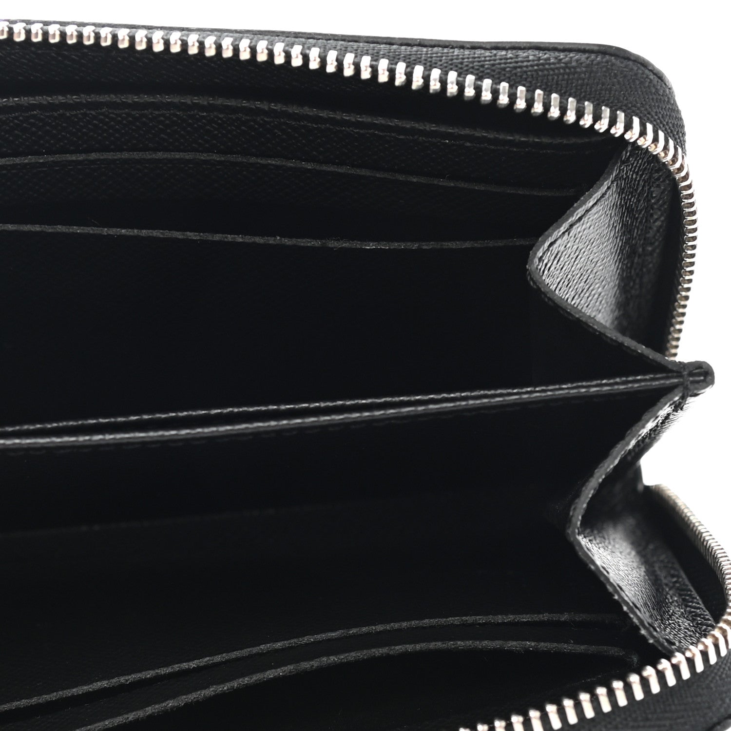 Louis Vuitton Epi Zippy Coin Purse Black 5 of 7