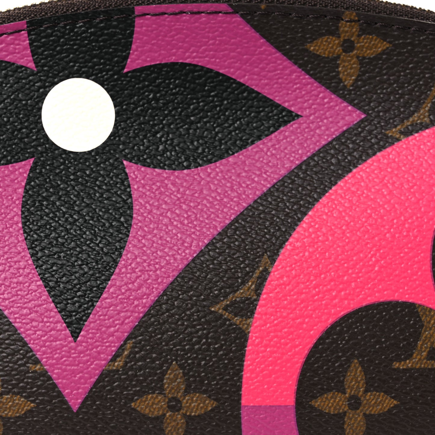 Monogram Game On Cosmetic Pouch
