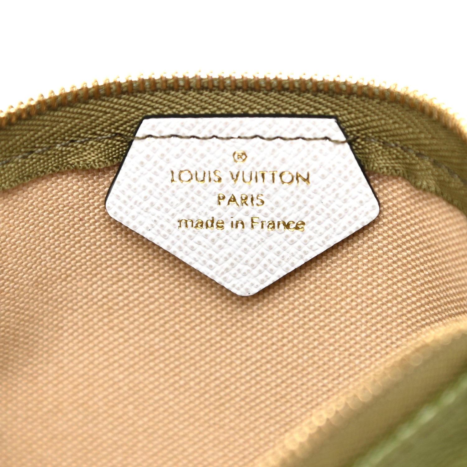 Louis Vuitton Monogram Giant Micro Pochette Accessories Kaki White 6 of 9