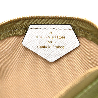 Louis Vuitton Monogram Giant Micro Pochette Accessories Kaki White 6 of 9