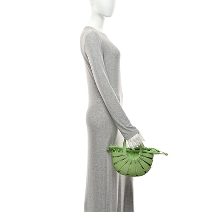 Bottega Veneta French Calfskin Small Shell Pistachio 2 of 10