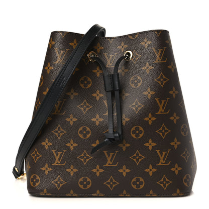 Louis Vuitton Monogram Neonoe MM Black 1 of 8