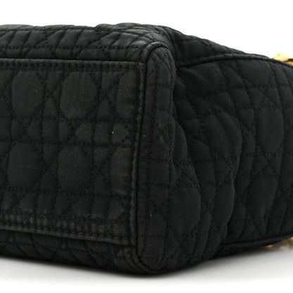 Christian Dior Nylon Cannage Mini Lady Dior Black 8 of 18