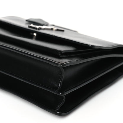 Saint Laurent Calfskin Medium Monogram Sunset Black 8 of 10