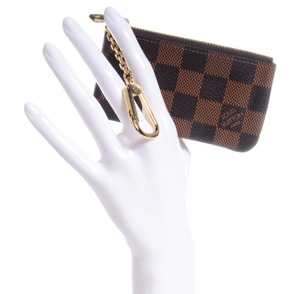 Louis Vuitton Damier Ebene Key Pouch 2 of 8