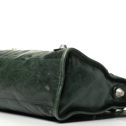 Balenciaga Agneau Giant 21 Silver Hardware City Evergreen 10 of 10