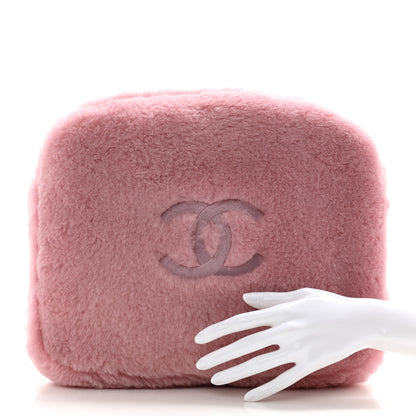 Chanel Shearling Lambskin CC Flat Mules 36 Pink 11 of 16