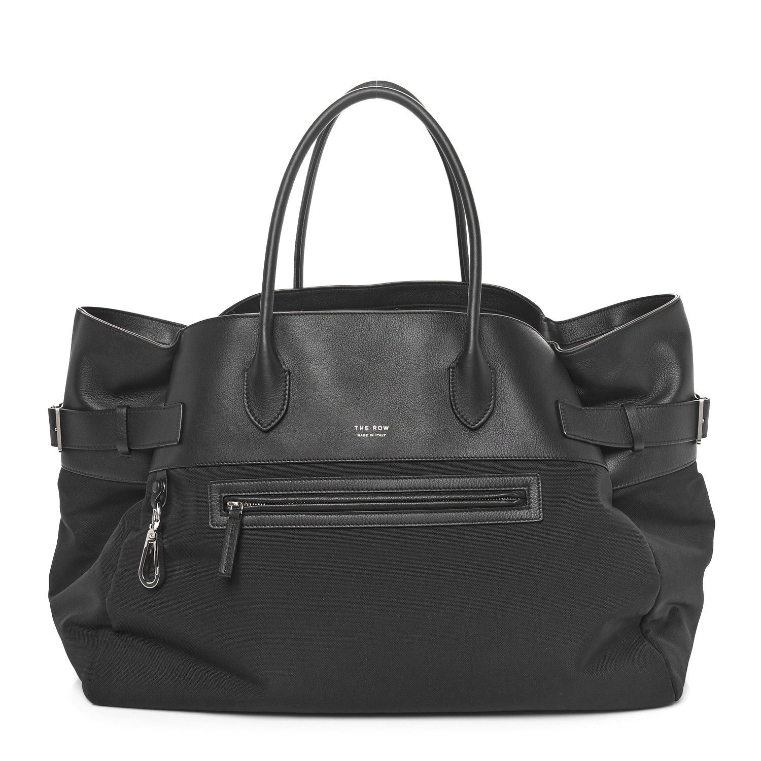 The Row Nylon Margaux 17 Inside-Out Black 1 of 9