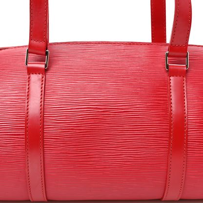 Louis Vuitton Epi Soufflot Castillan Red 7 of 11