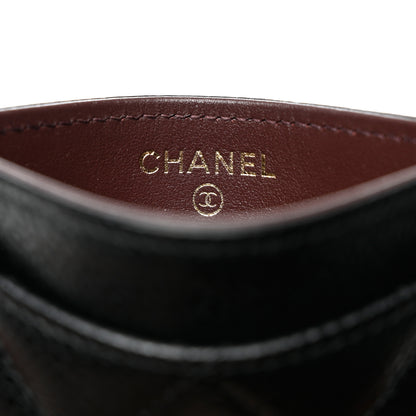 Chanel Caviar Quilted Card Holder Black 7 of 9