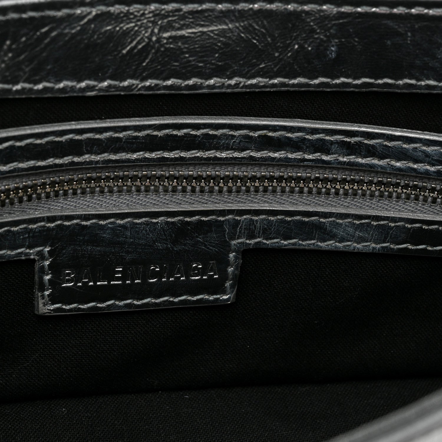 Balenciaga Smooth Metallic Calfskin Small Lindsay Shoulder Bag Silver 8 of 11