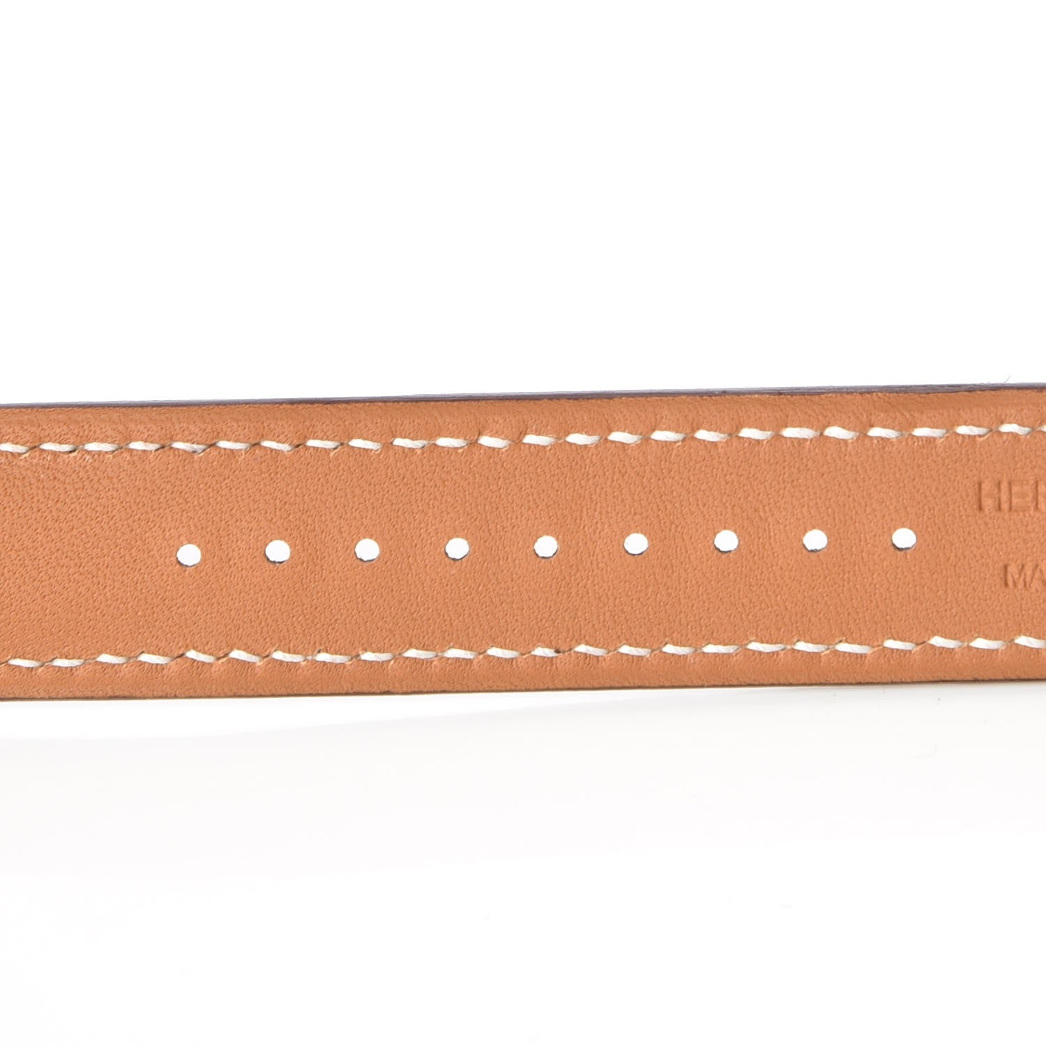 Hermes Swift 38mm Apple Watch Double Tour Band Etoupe 3 of 7
