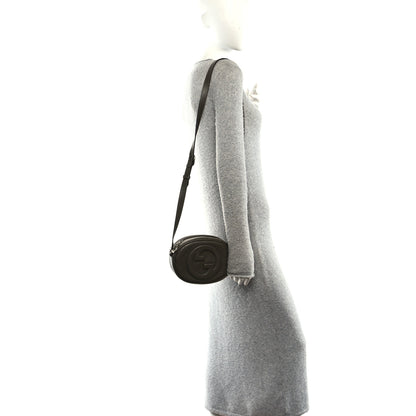 Gucci Sakai Be Green Calfskin Diagonal Stitched Mini Blondie Shoulder Bag Craclet Brown 2 of 11