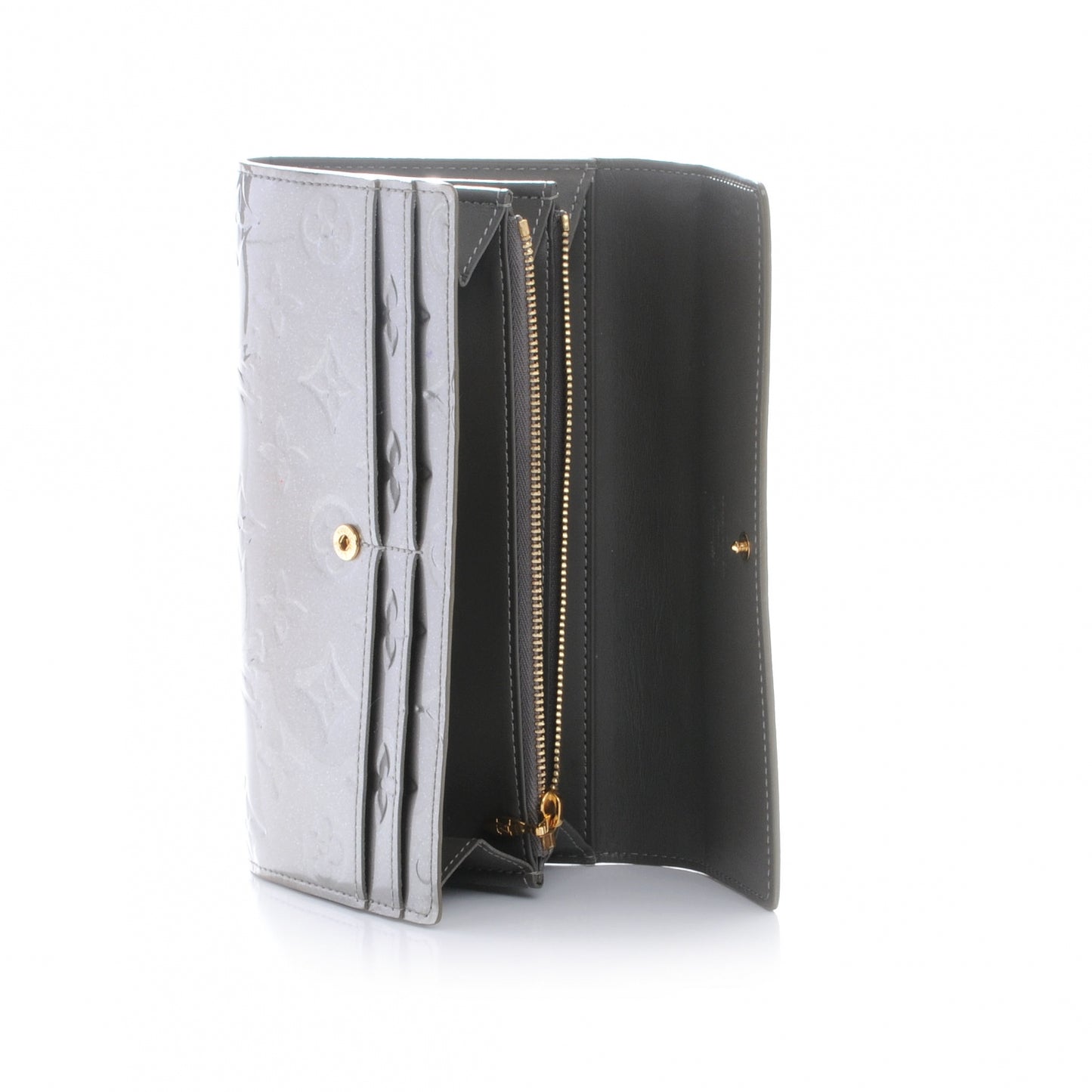Vernis Sarah Wallet Gris Art Deco