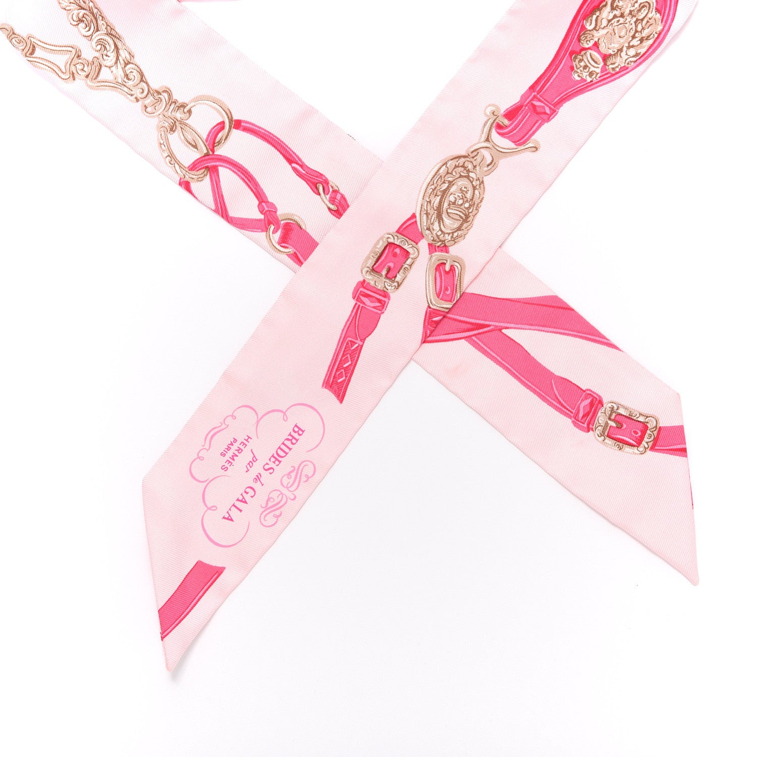 Hermes Silk Brides De Gala Twilly 3 of 3