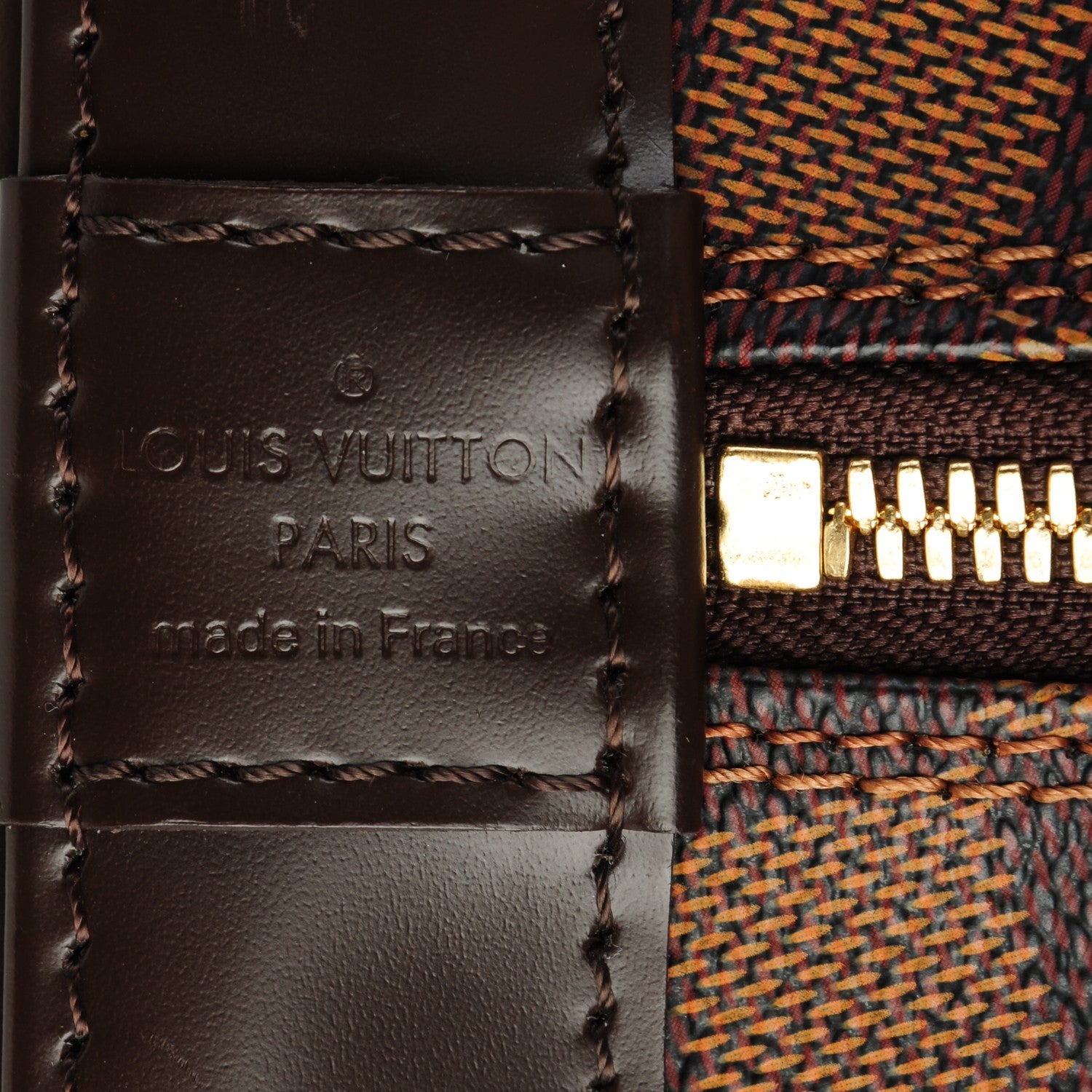 Louis Vuitton Damier Ebene Alma PM 6 of 7