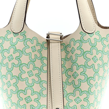 Hermes Swift Micro Lucky Daisy Picotin Lock Nata Vert 8 of 10