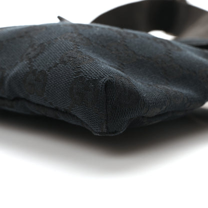 Gucci GG Monogram Double Pocket Belt Bag Black 10 of 10