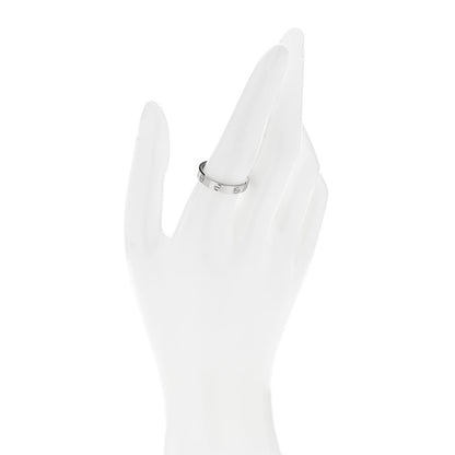 Cartier 18K White Gold 3.5mm LOVE Wedding Band Ring 59 8.75 2 of 5