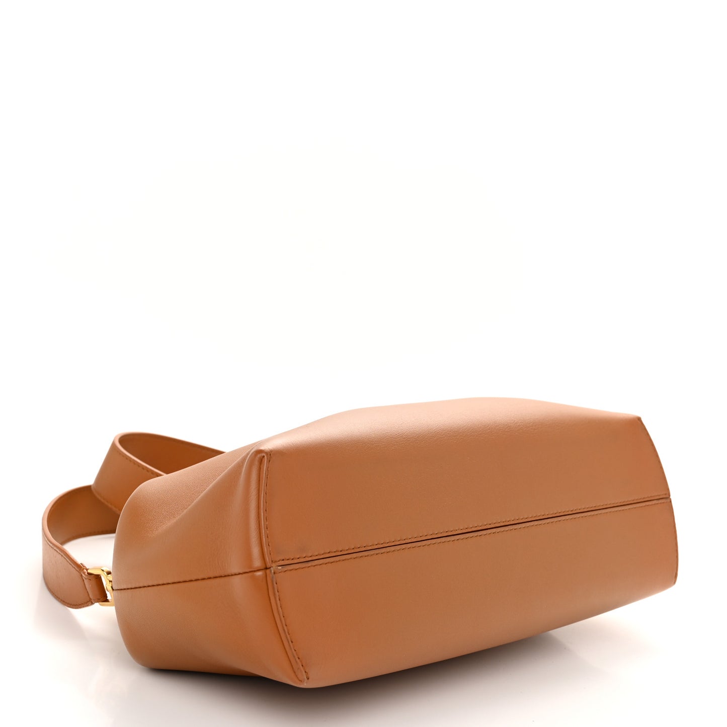 Shiny Nappa Medium Fendi First Caramello