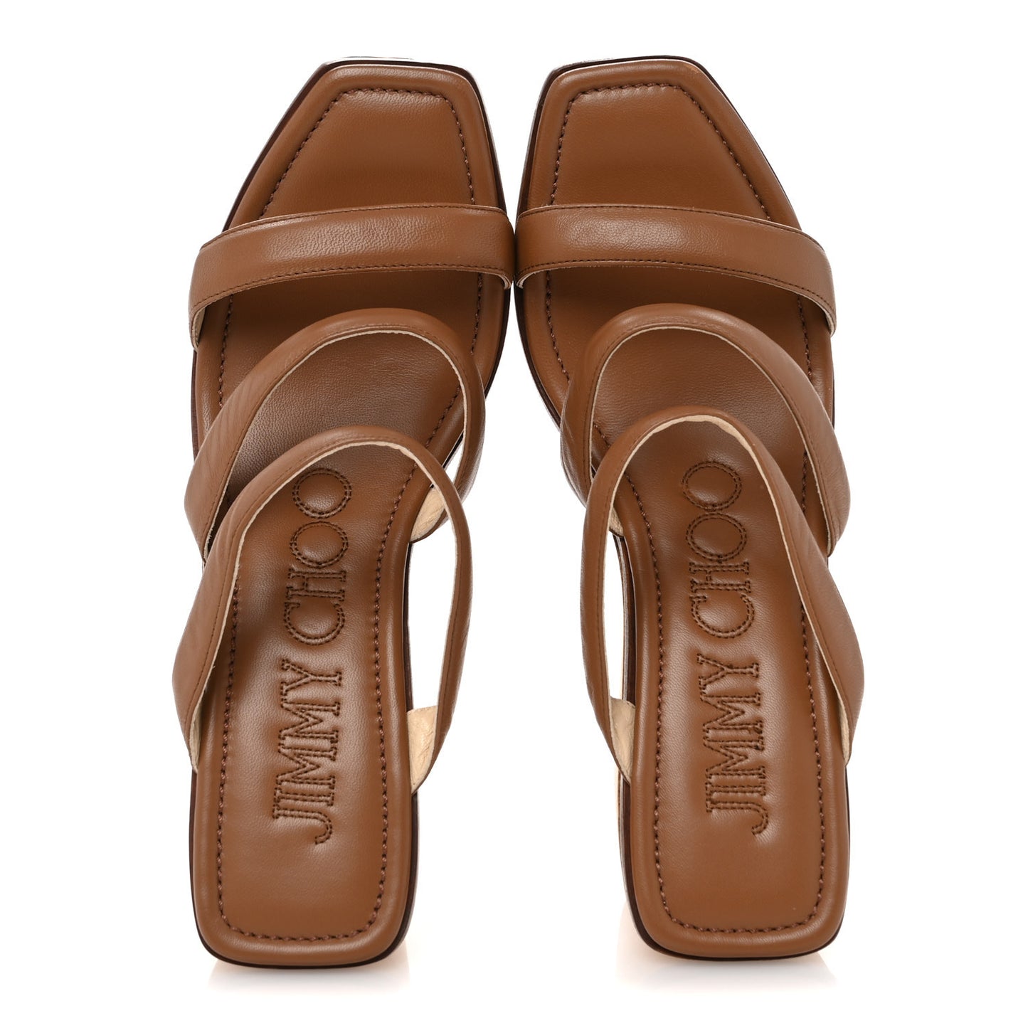 Calfskin Cork Athenia 110 Wedge Sandals 40 Cuoio