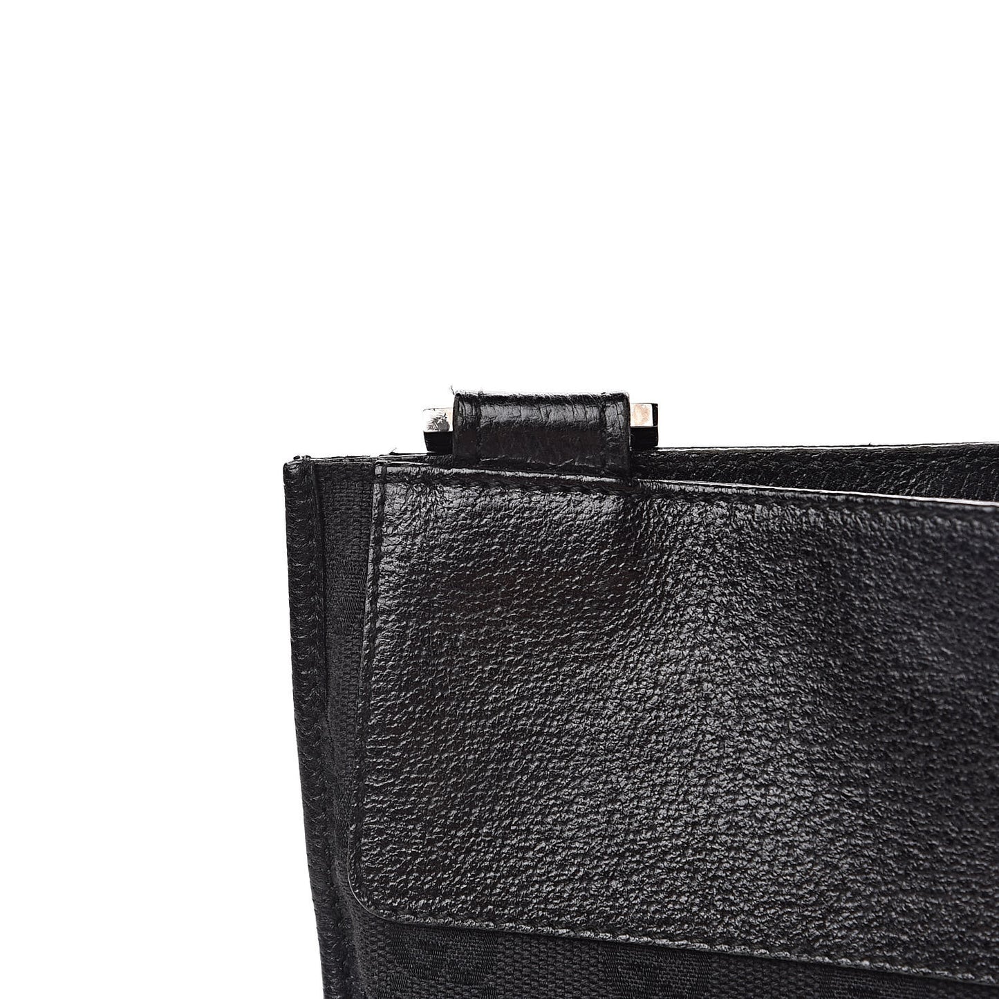 GG Monogram Messenger Crossbody Bag Black