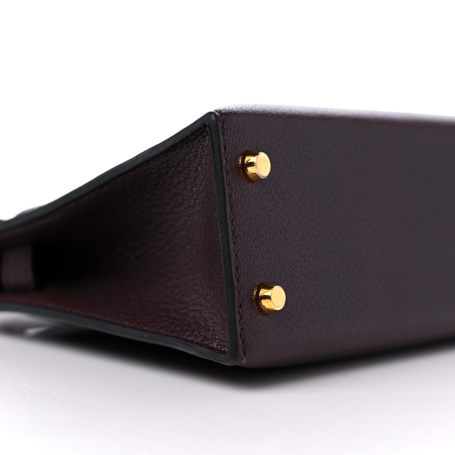 Chevre Mysore Mini Kelly Sellier 20 Rouge Sellier