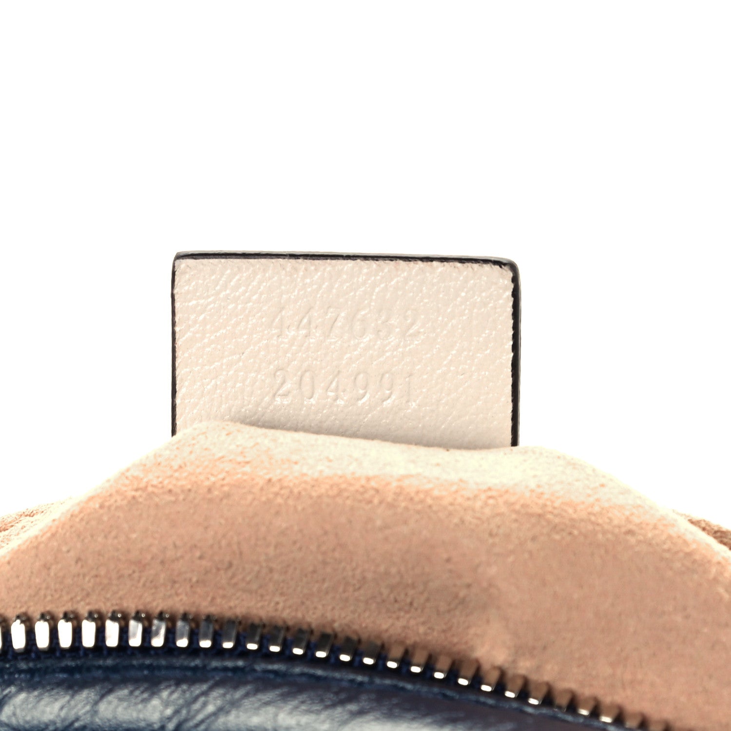 Gucci Vintage Effect Calfskin Matelasse Diagonal Small Torchon GG Marmont Chain Shoulder Bag Blue Agata Mystic White 7 of 11