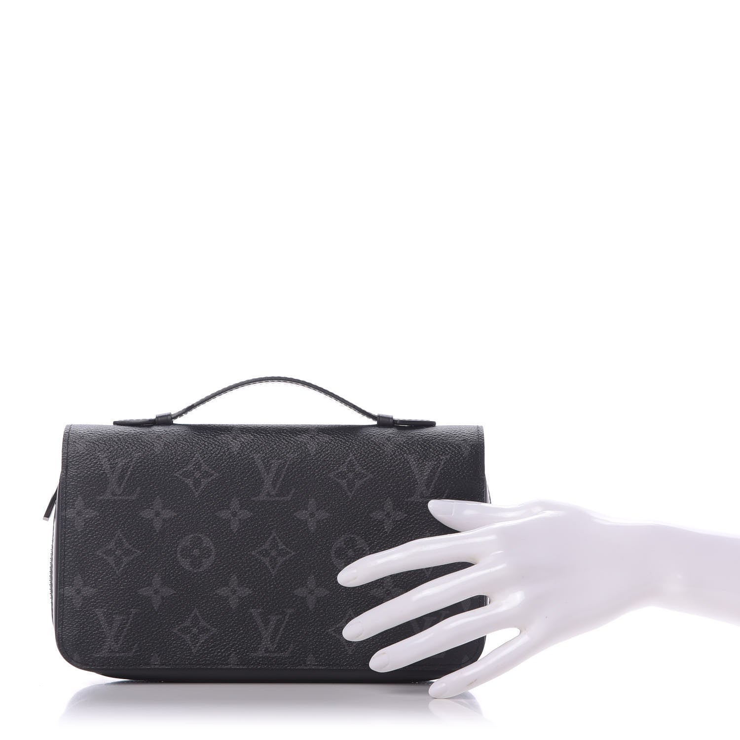 Louis Vuitton Monogram Eclipse Zippy XL Wallet 2 of 11