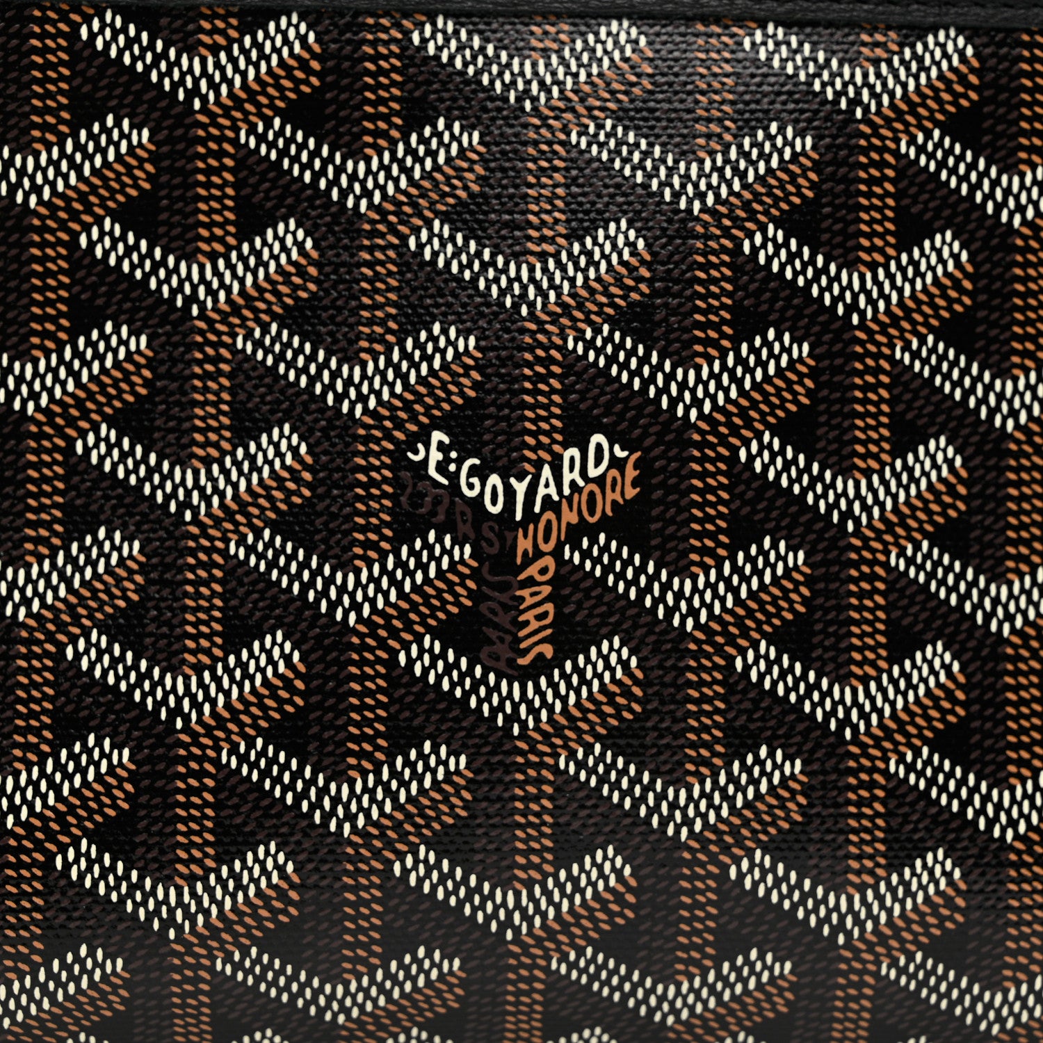 Goyard Goyardine Jouvence MM Toiletry Pouch Black 7 of 8