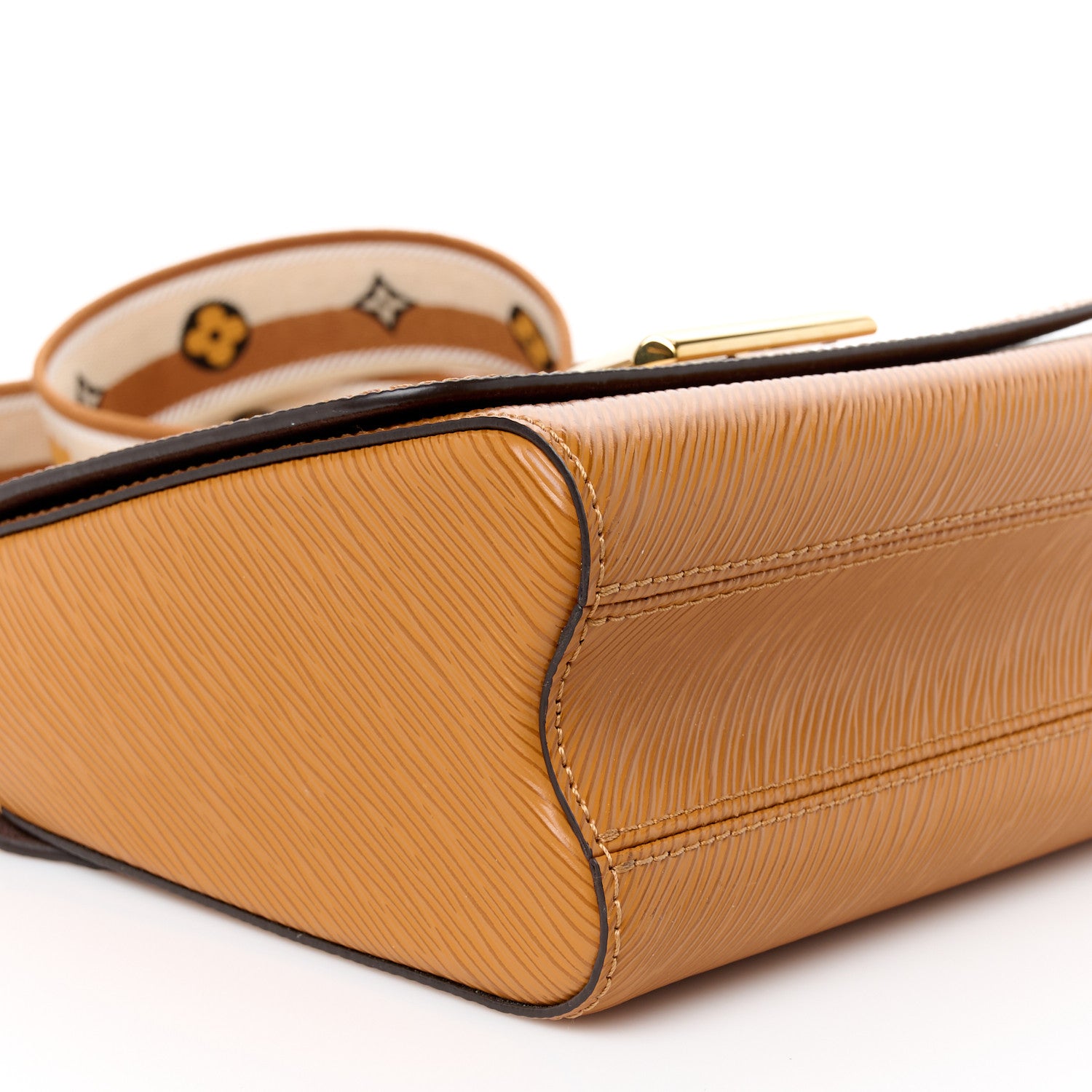 Louis Vuitton Epi Twist Shoulder Bag MM Gold Honey 9 of 10
