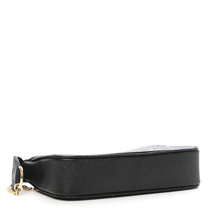 Louis Vuitton Empreinte Monogram Giant Mini Pochette Accessories Black 4 of 6