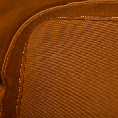 Celine Triomphe Canvas Calfskin Medium Bucket Bag Tan 10 of 12