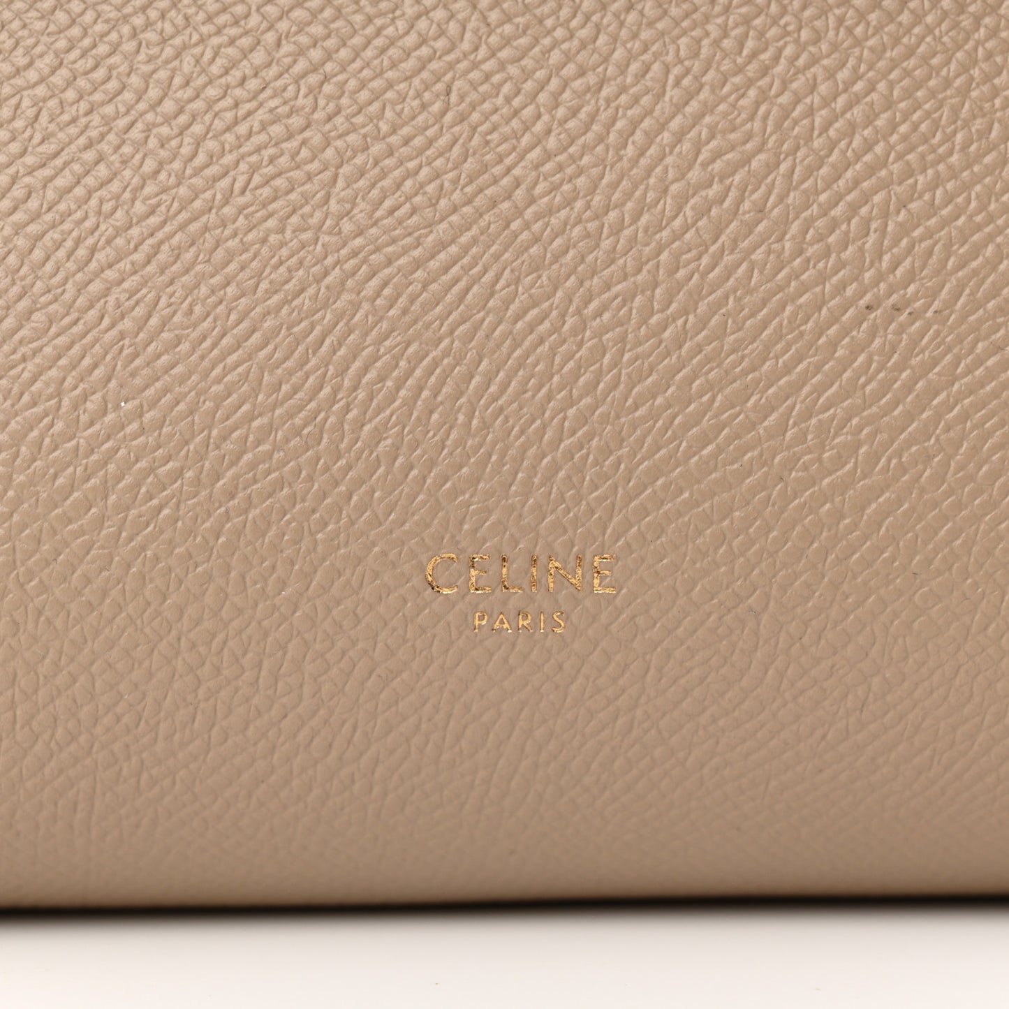 Grained Calfskin Nano Belt Bag Light Taupe