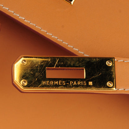 Hermes Chamonix Kelly Sellier 28 Naturelle 5 of 27