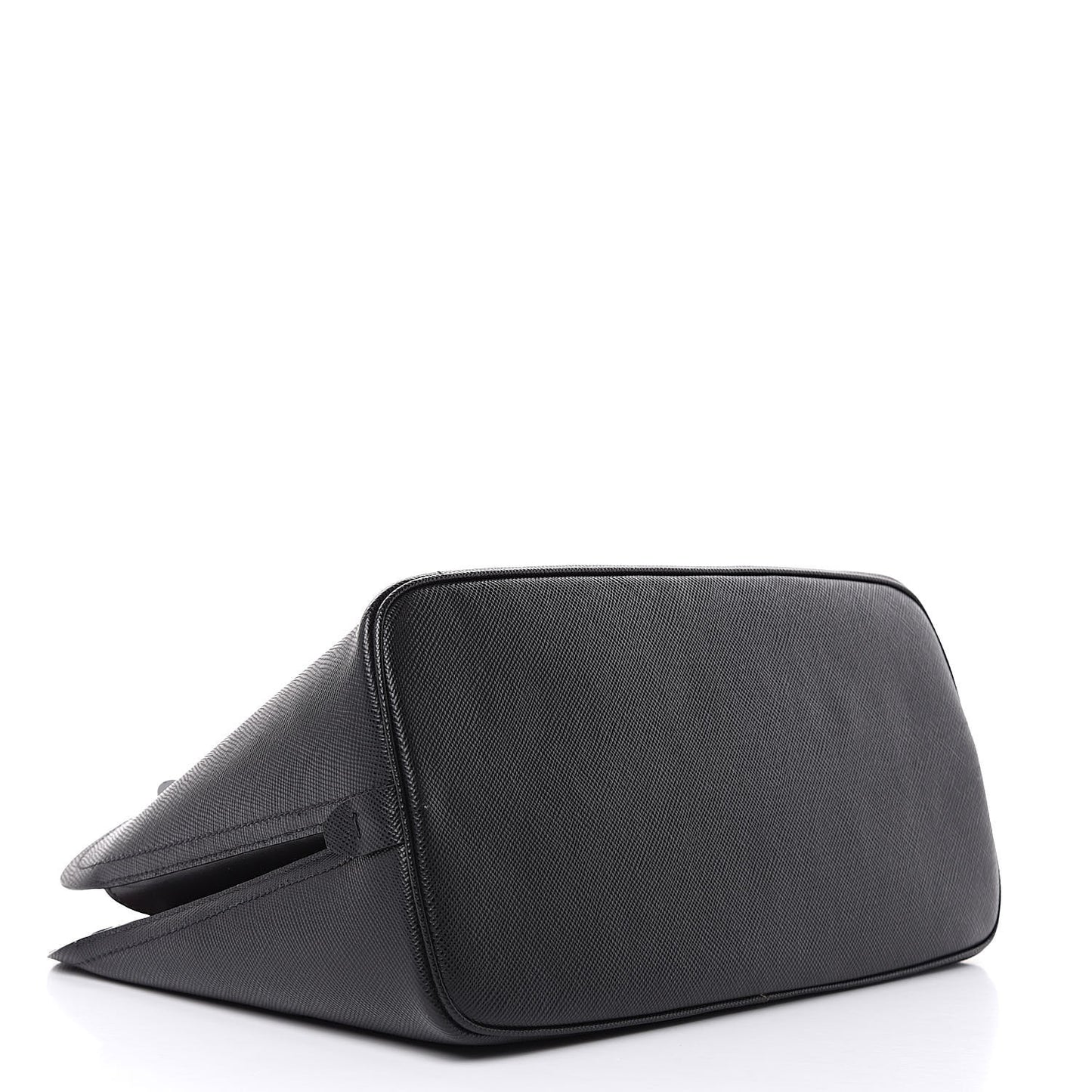 Saffiano Cuir Matinee Tote Black Cherry