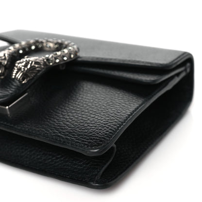 Gucci Calfskin Mini Dionysus Shoulder Bag Black 10 of 12