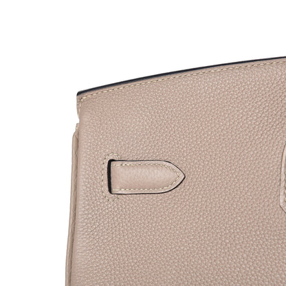 Hermes Togo Birkin 40 Gris Tourterelle 10 of 31