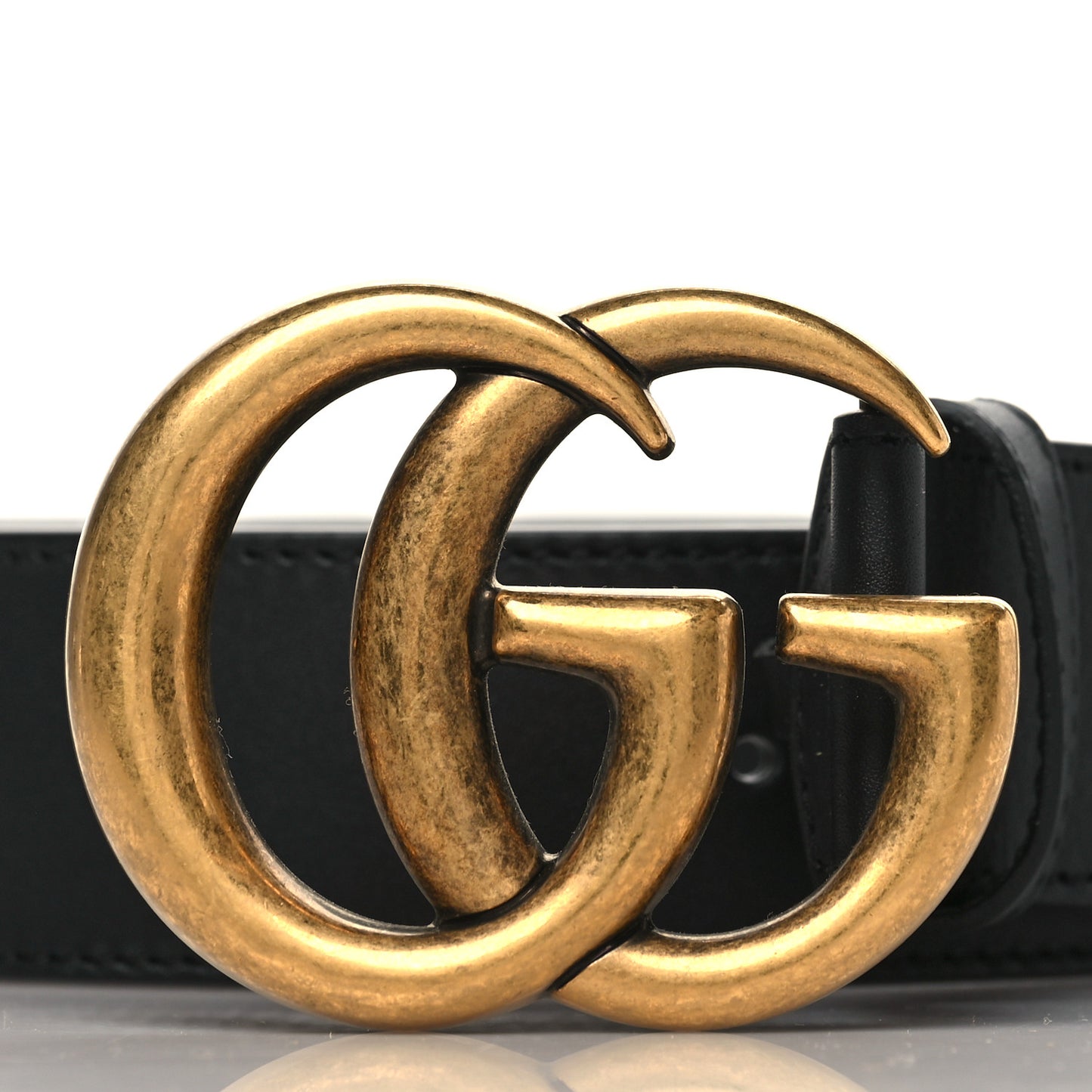 Calfskin Double G 40mm Belt 75 30 Black