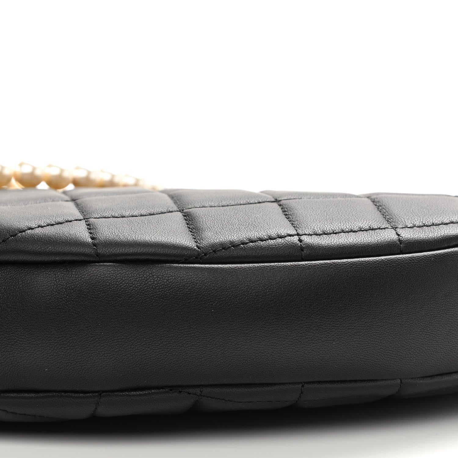 Chanel Lambskin Quilted All About Chains Hobo Black 18 of 21