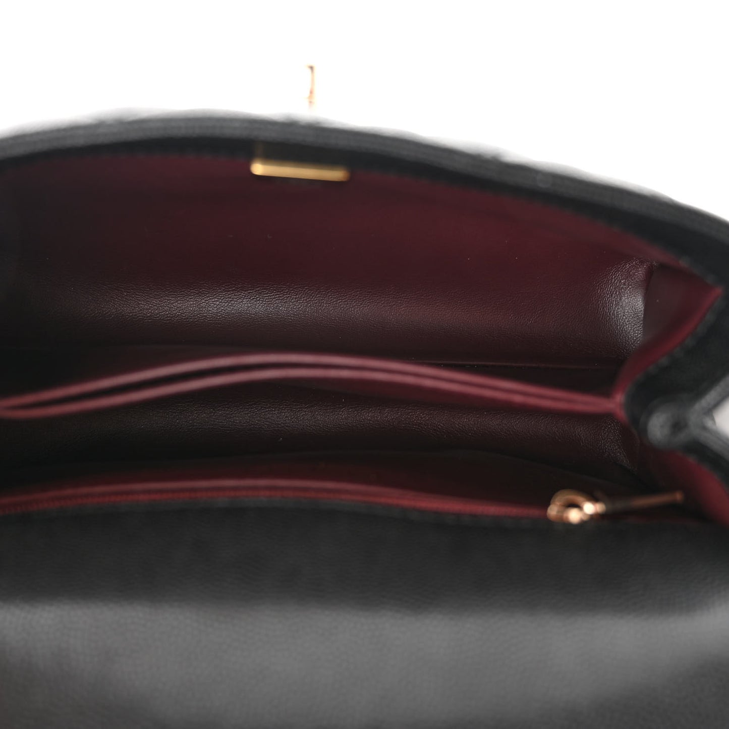 Caviar Quilted Mini Coco Handle Flap Black