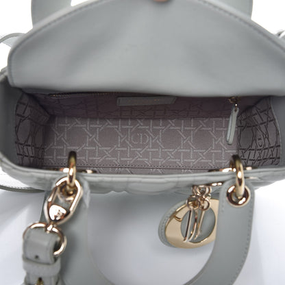 Christian Dior Lambskin Cannage Small My Lady Dior Pistachio 5 of 14