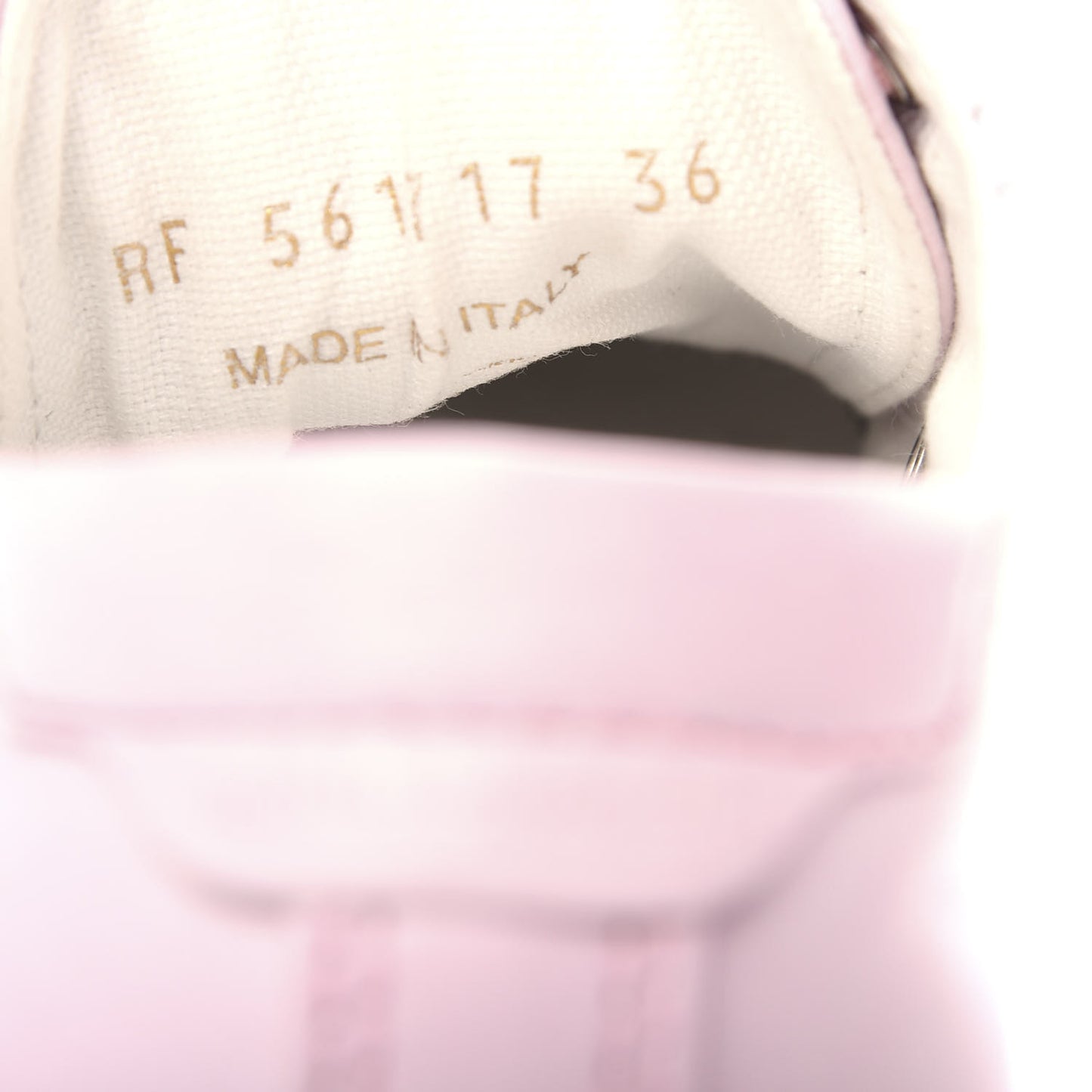 Calfskin Distressed Bedford Low Top Sneakers 36 Fanne Rose