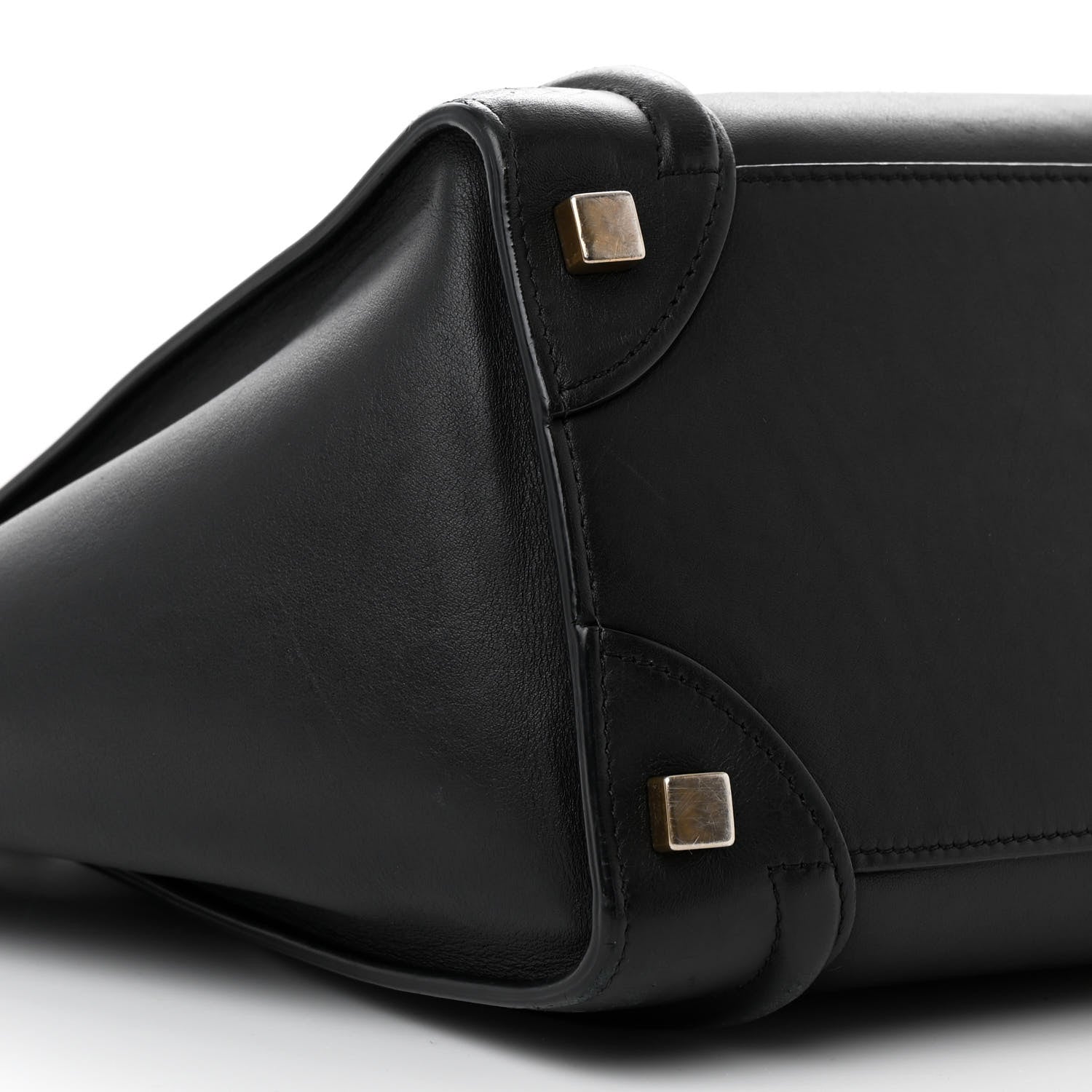 Celine Smooth Calfskin Micro Luggage Black 9 of 11
