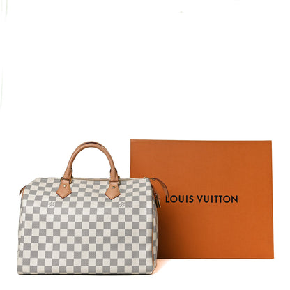 Louis Vuitton Damier Azur Speedy 30 15 of 15