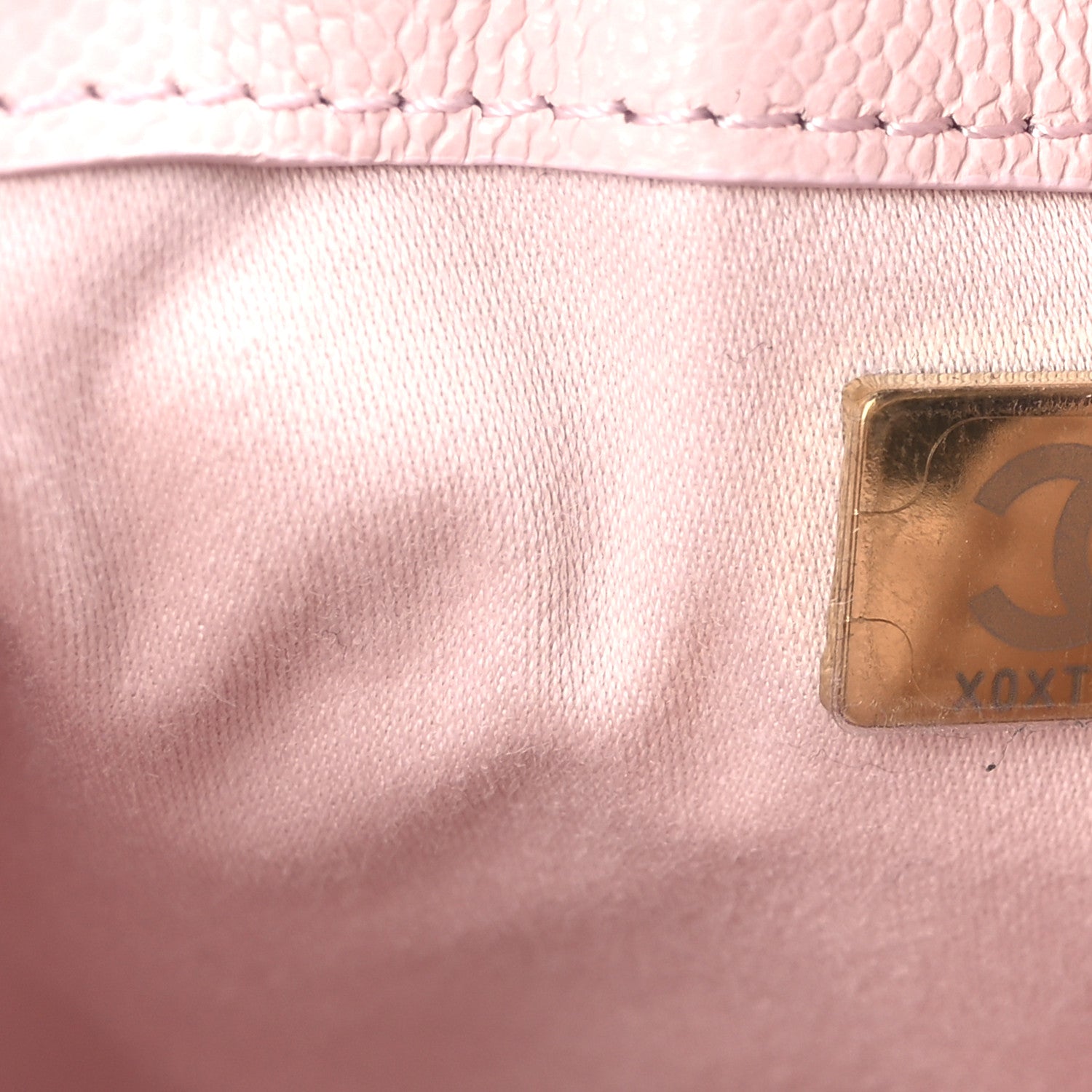 Chanel Caviar Quilted Small Chanel 25 Handbag Light Pink 7 of 10