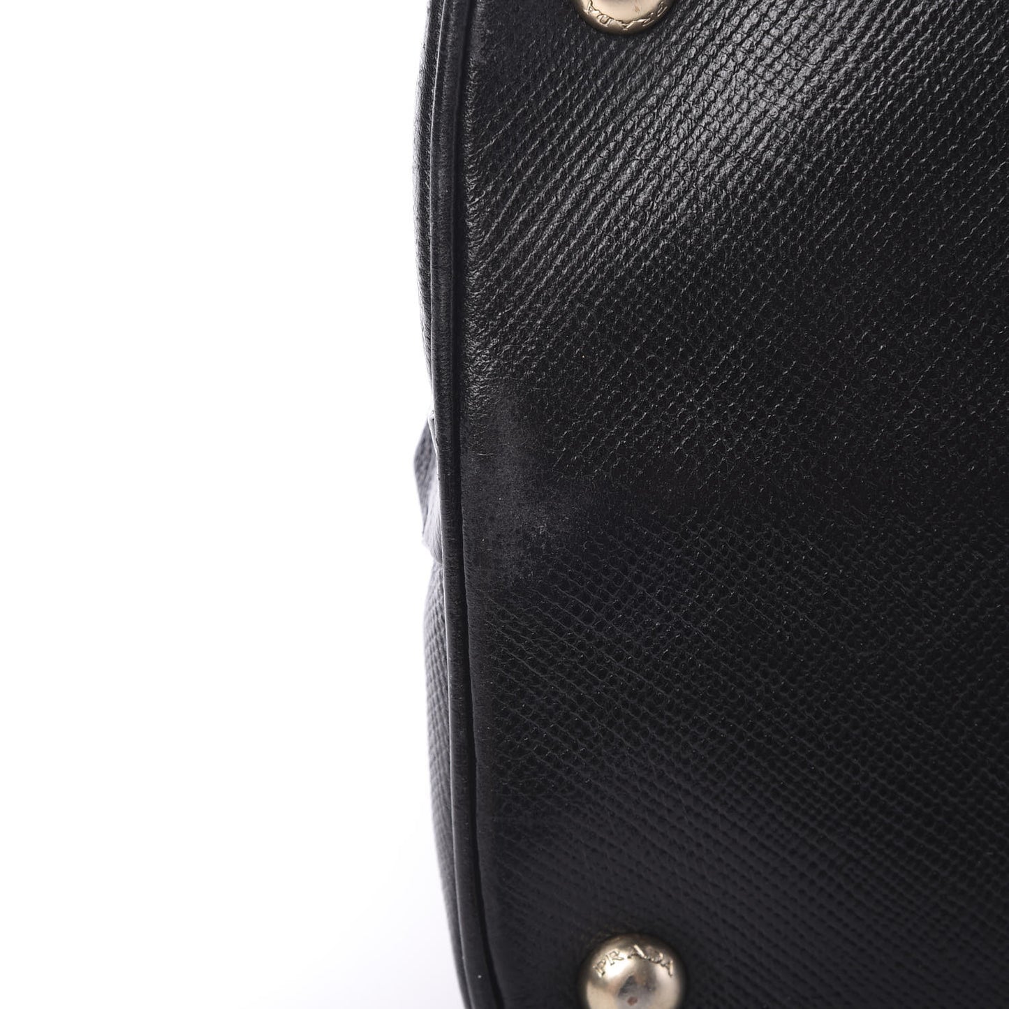 Saffiano Cuir Open Promenade Tote Black