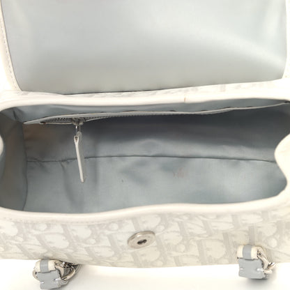 Christian Dior Monogram Romantique Trotter Bag Grey 4 of 20