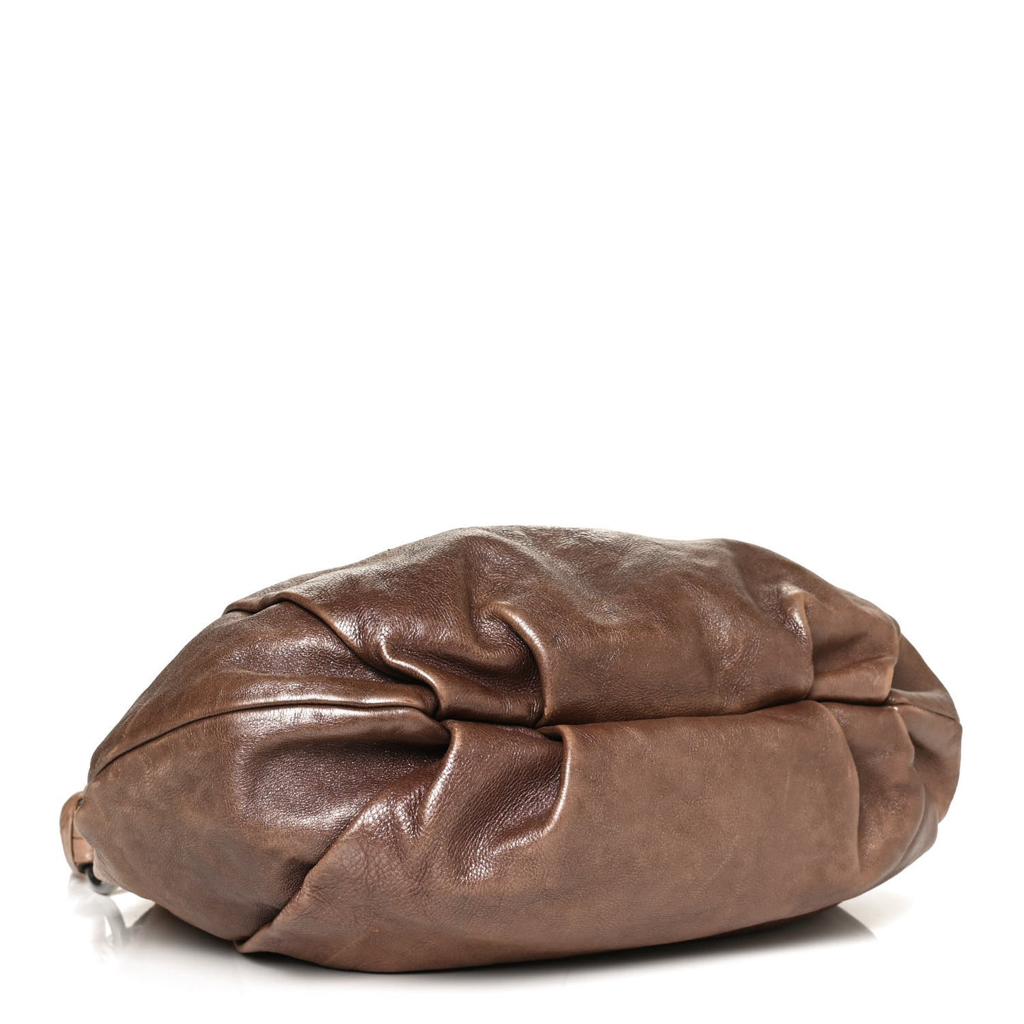 Glace Calf Sfumata Pleated Hobo