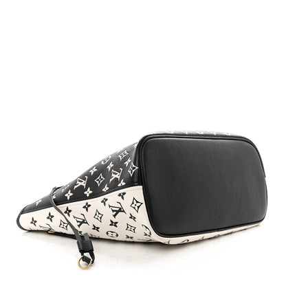 Louis Vuitton Empreinte Spring In The City Neverfull MM Black White Pink 4 of 9